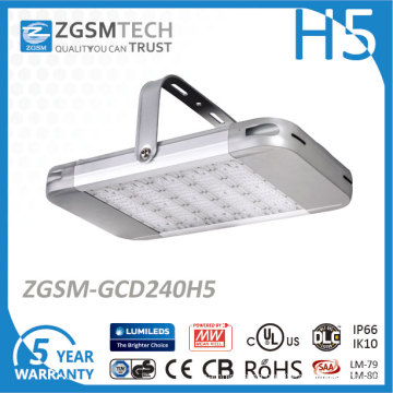 UL 240W LED High Bay Light with Dimmable Driver and Motion Sensor